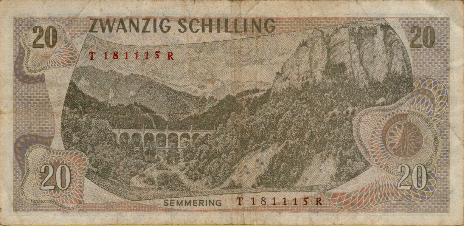 Austria 20 1967 F+ P-142/a